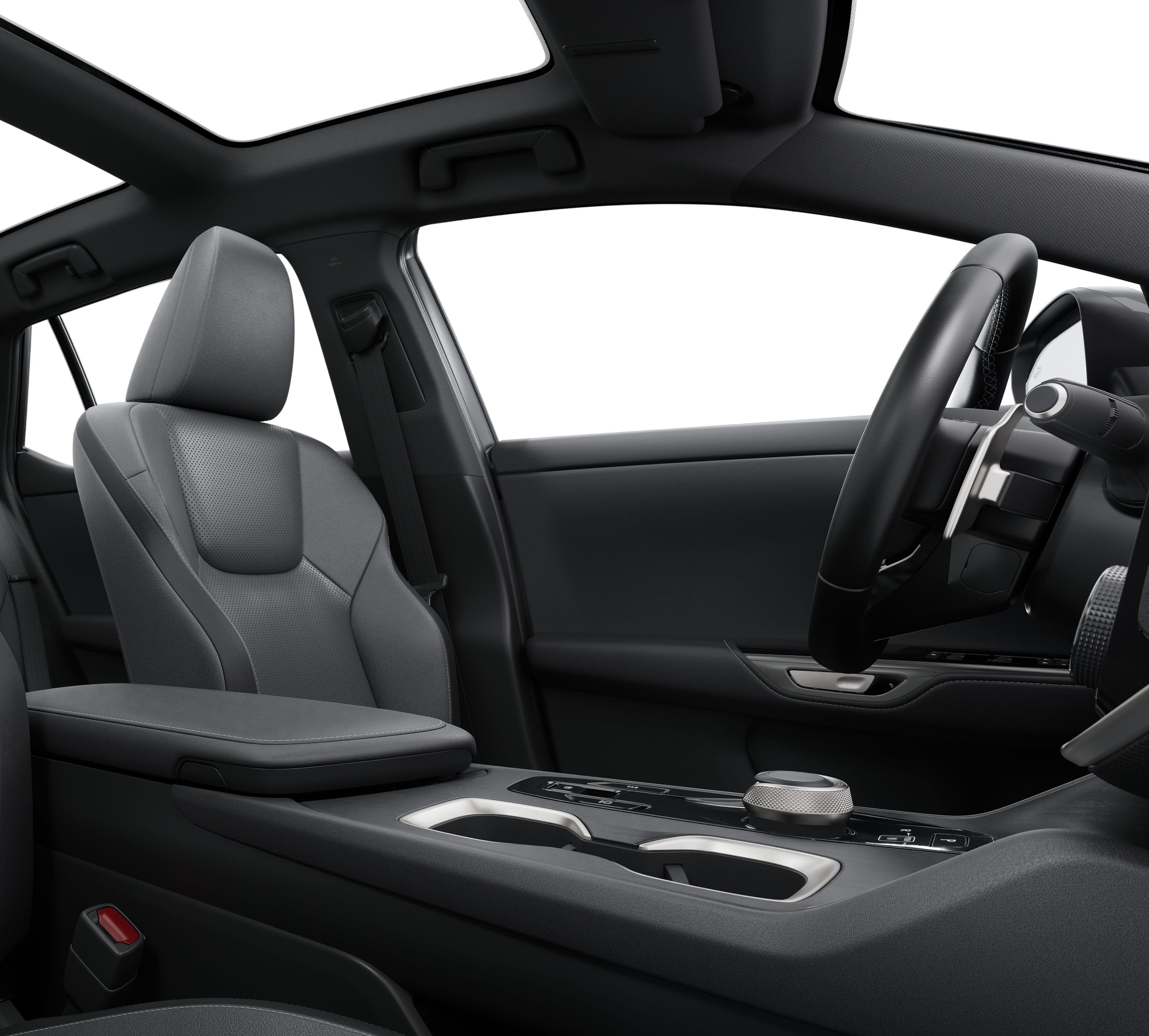 New 2026 Cloudburst Gray Lexus  450e PREMIUM AWD image 7