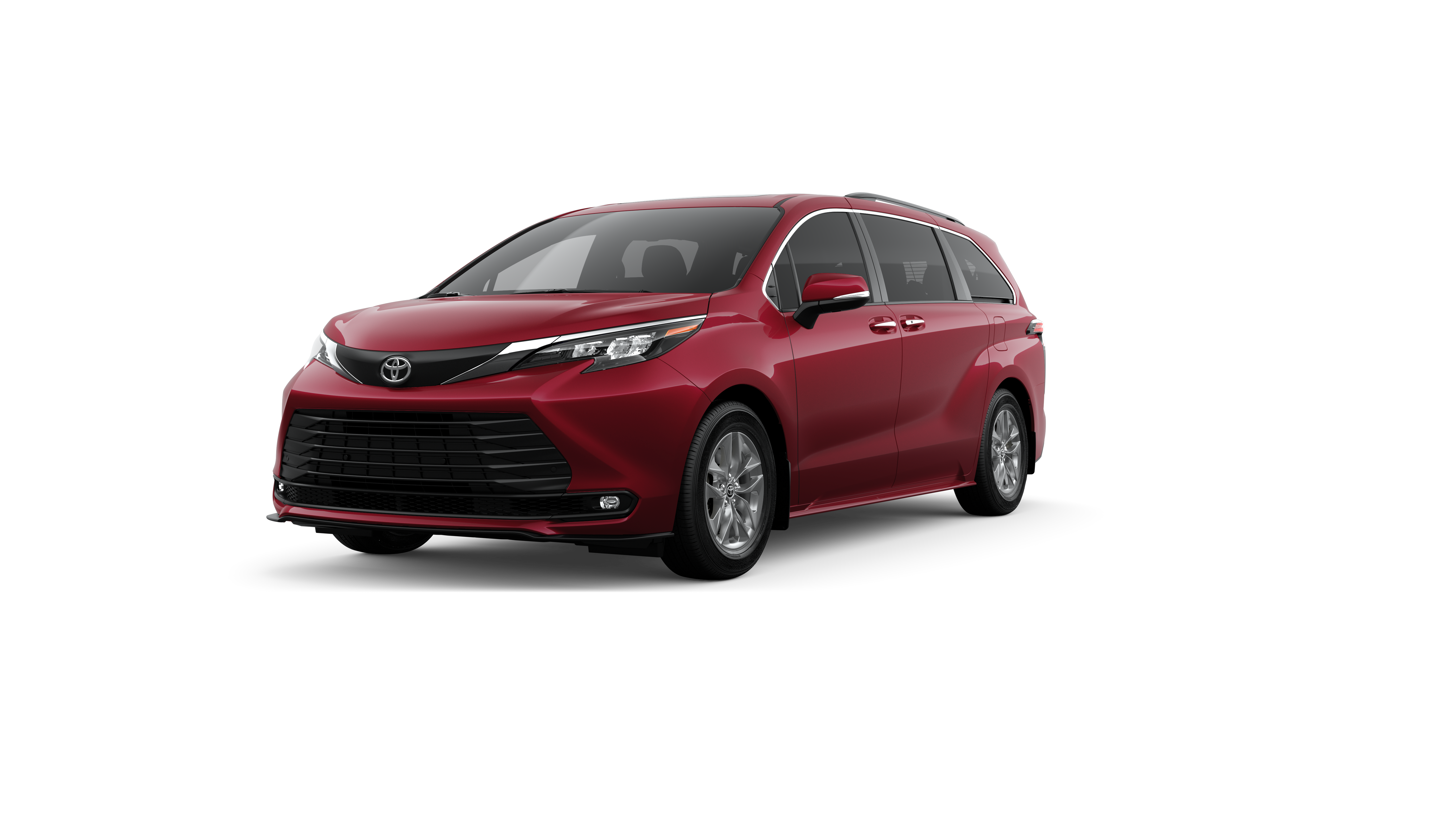 Red (Ruby Flare Pearl) 2026 Toyota Sienna Minivan Front-Wheel Drive 