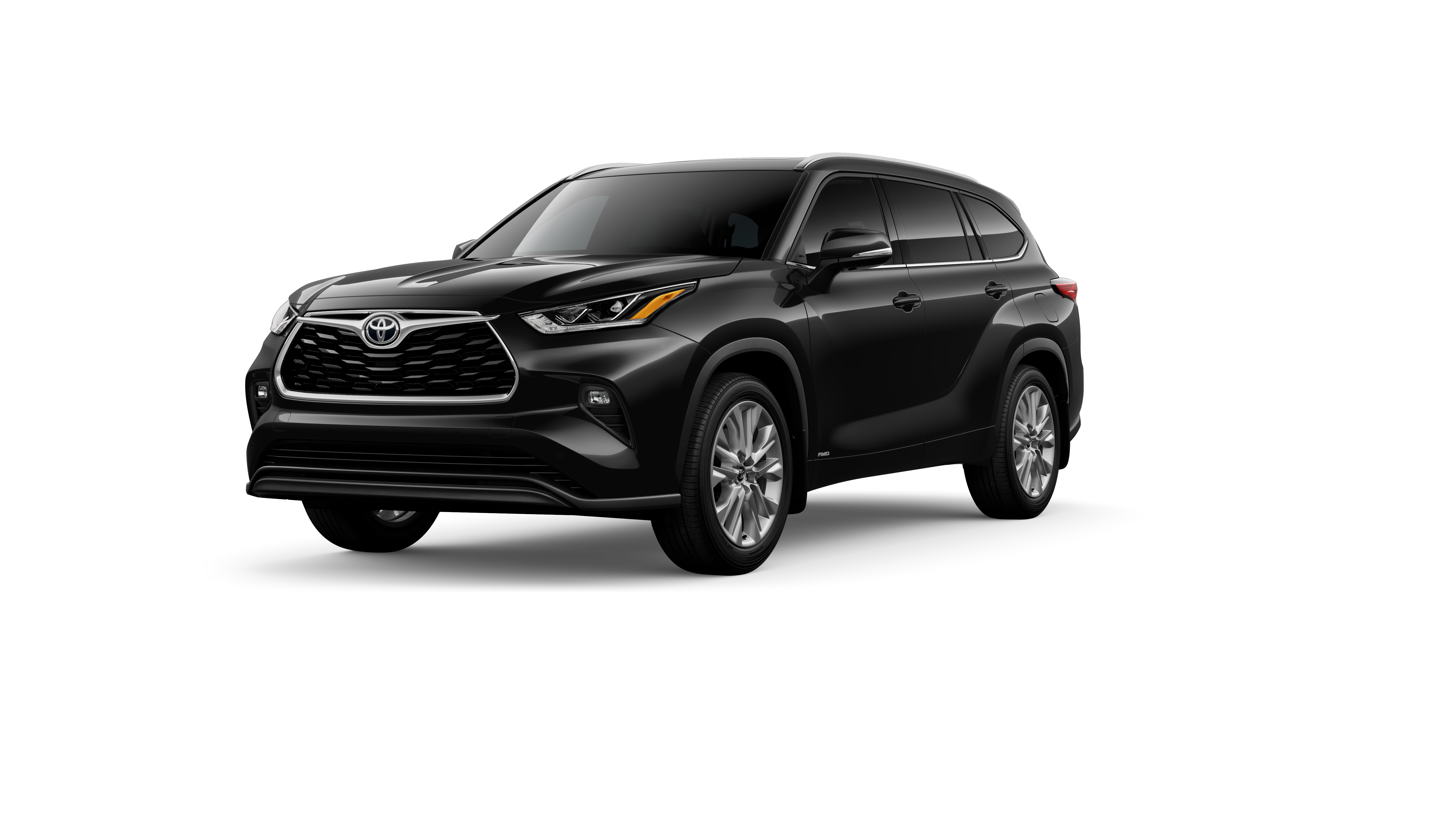 Midnight Black Metallic 2026 Toyota Highlander Hybrid SUV / Crossover All-Wheel Drive 