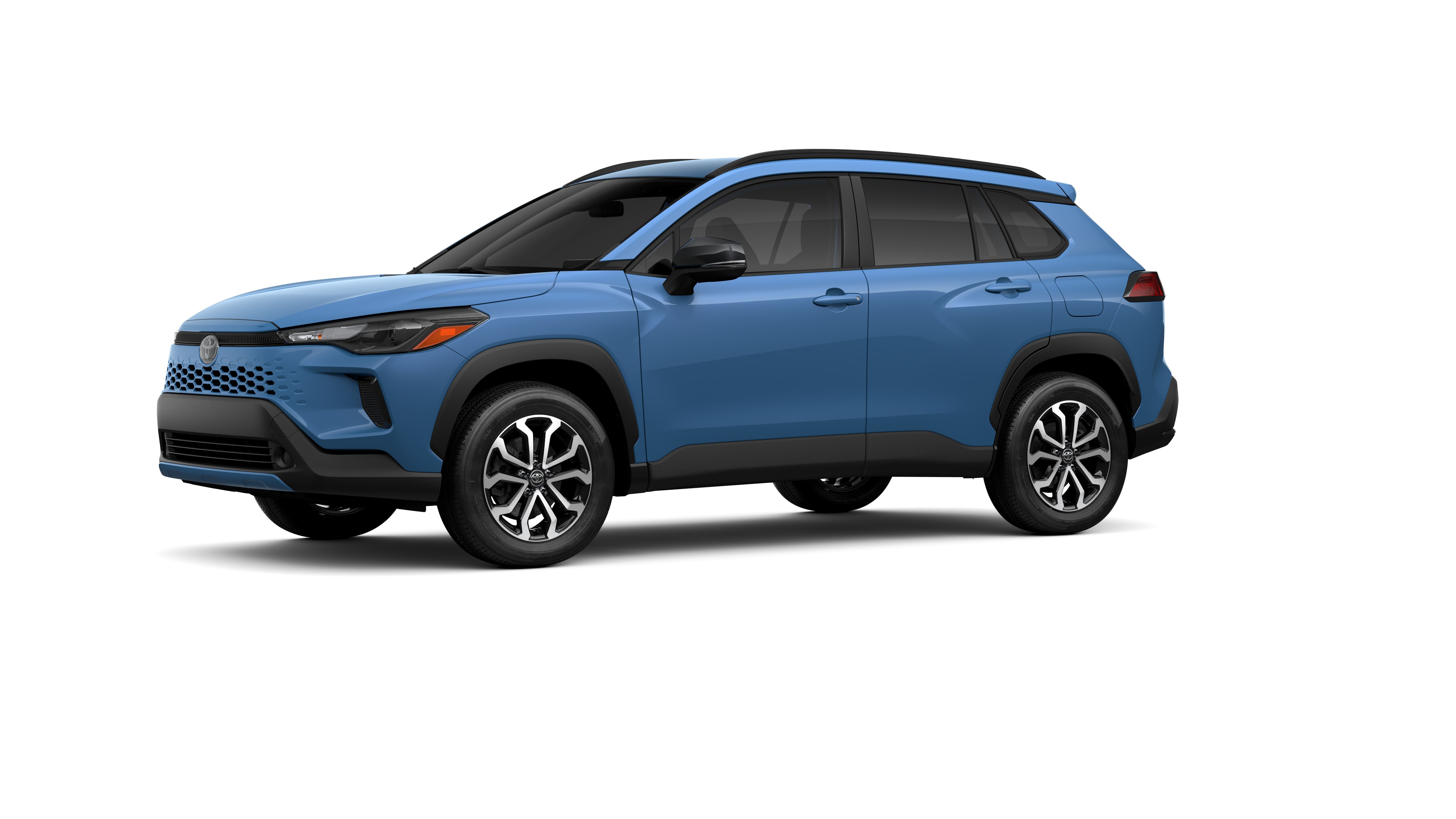 New 2026 Cavalry Blue Toyota Hybrid SE image 2