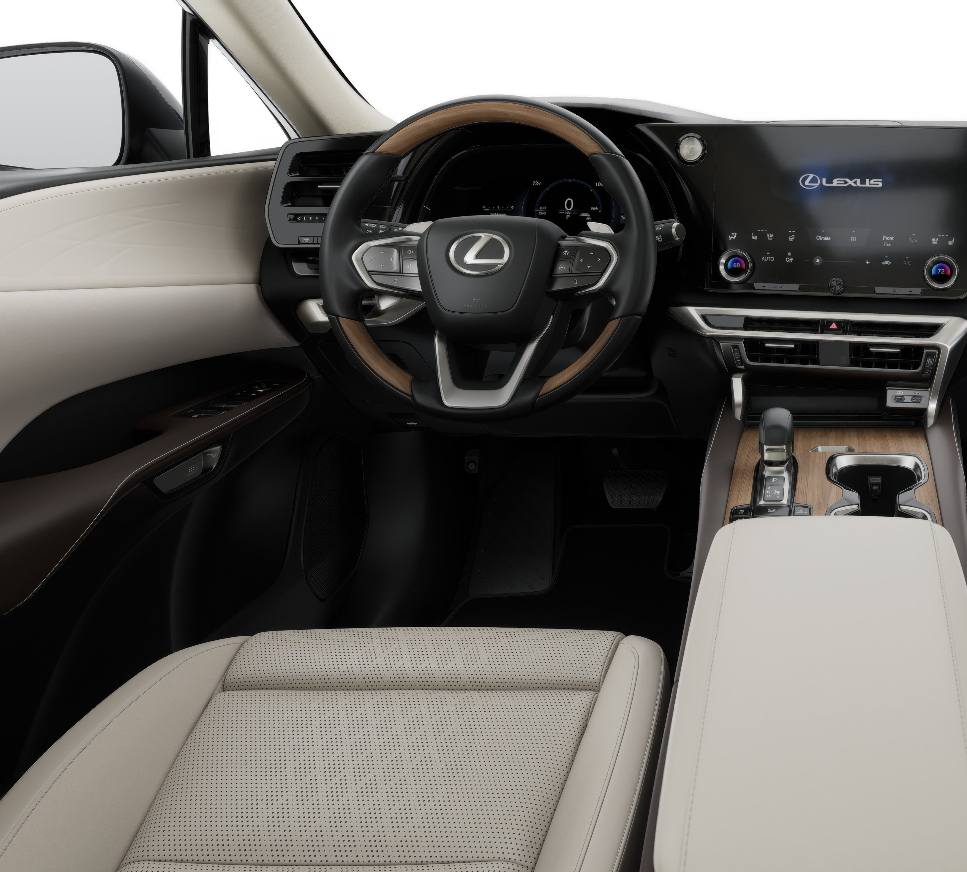 New 2026 Eminent White Pearl Lexus RX 450h+ LUXURY AWD image 6