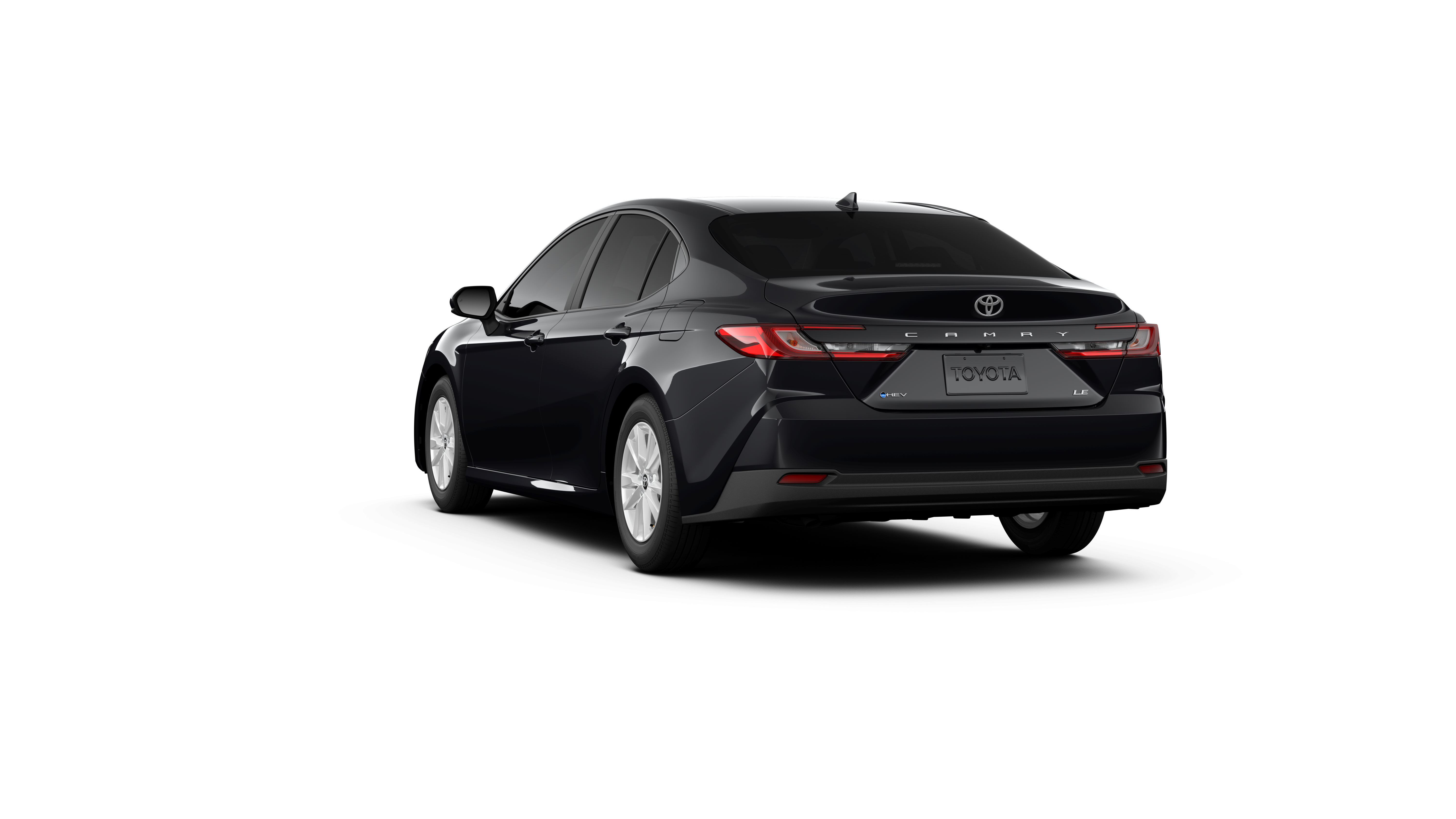 New 2026 Midnight Black Metallic Toyota LE image 4
