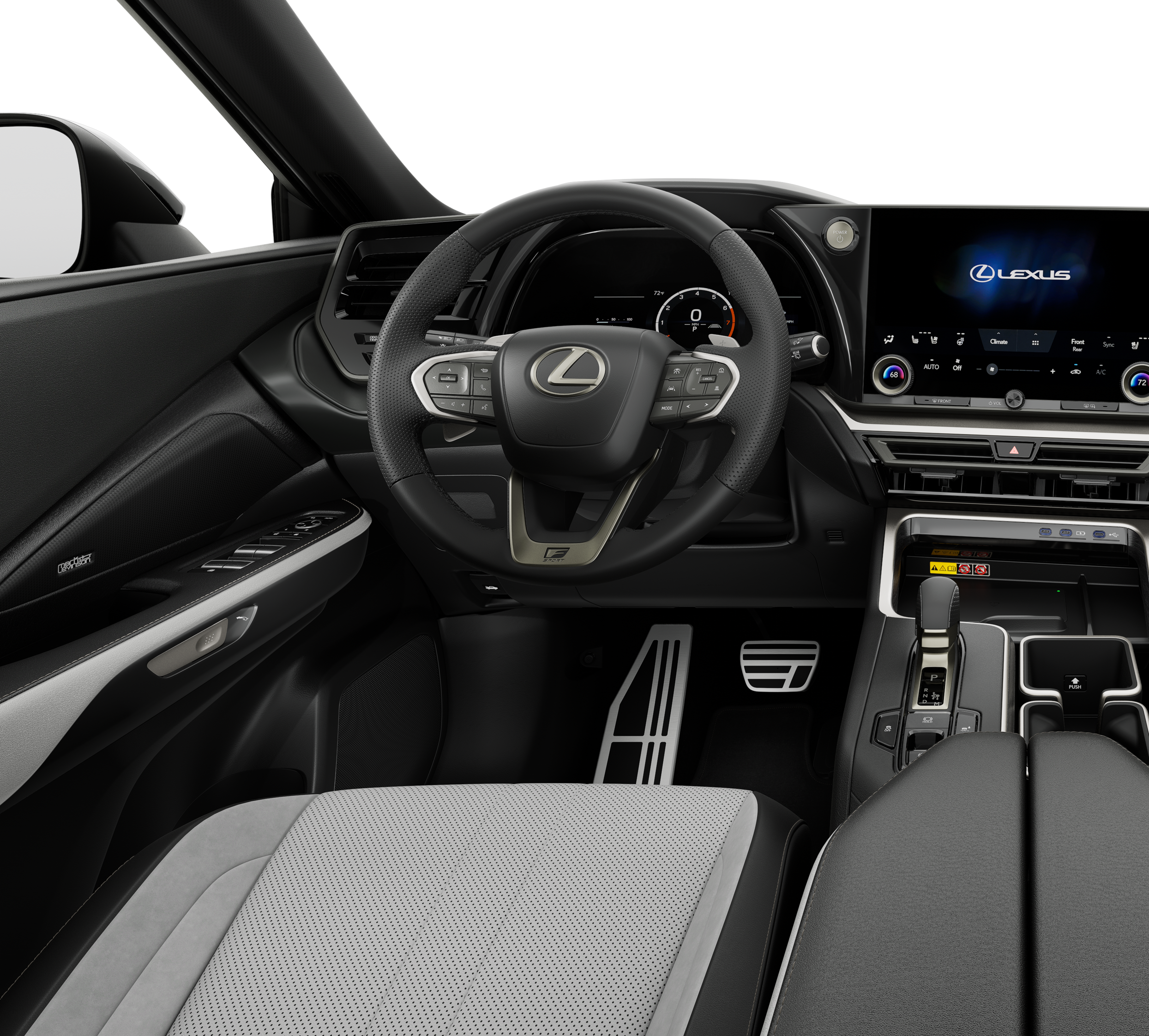 New 2026 Wind Chill Pearl Lexus TX 500h F SPORT PERFORMANCE LUXURY AWD image 6