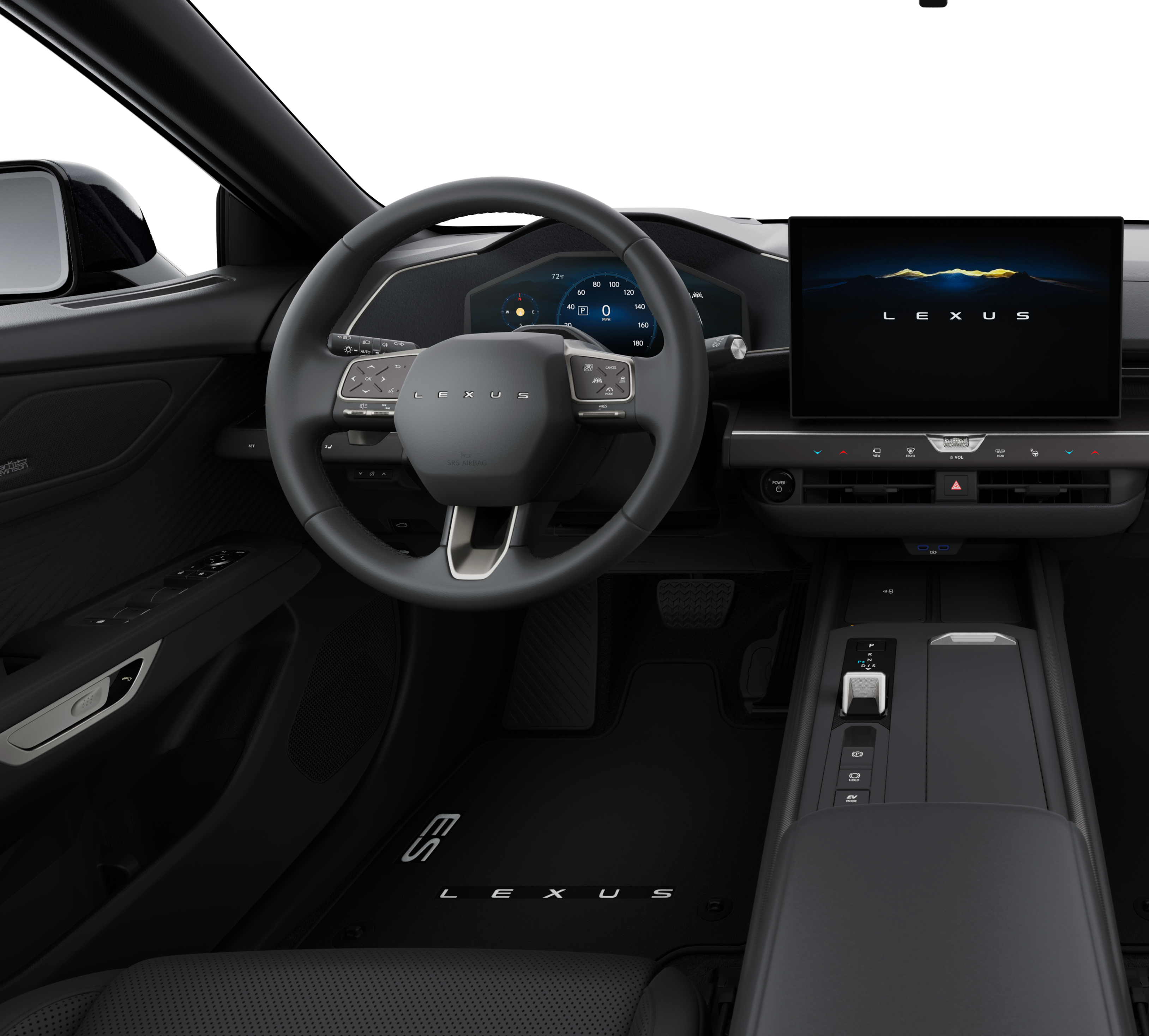 New 2026 Cloudburst Gray Lexus ES 350h PREMIUM+ AWD image 6