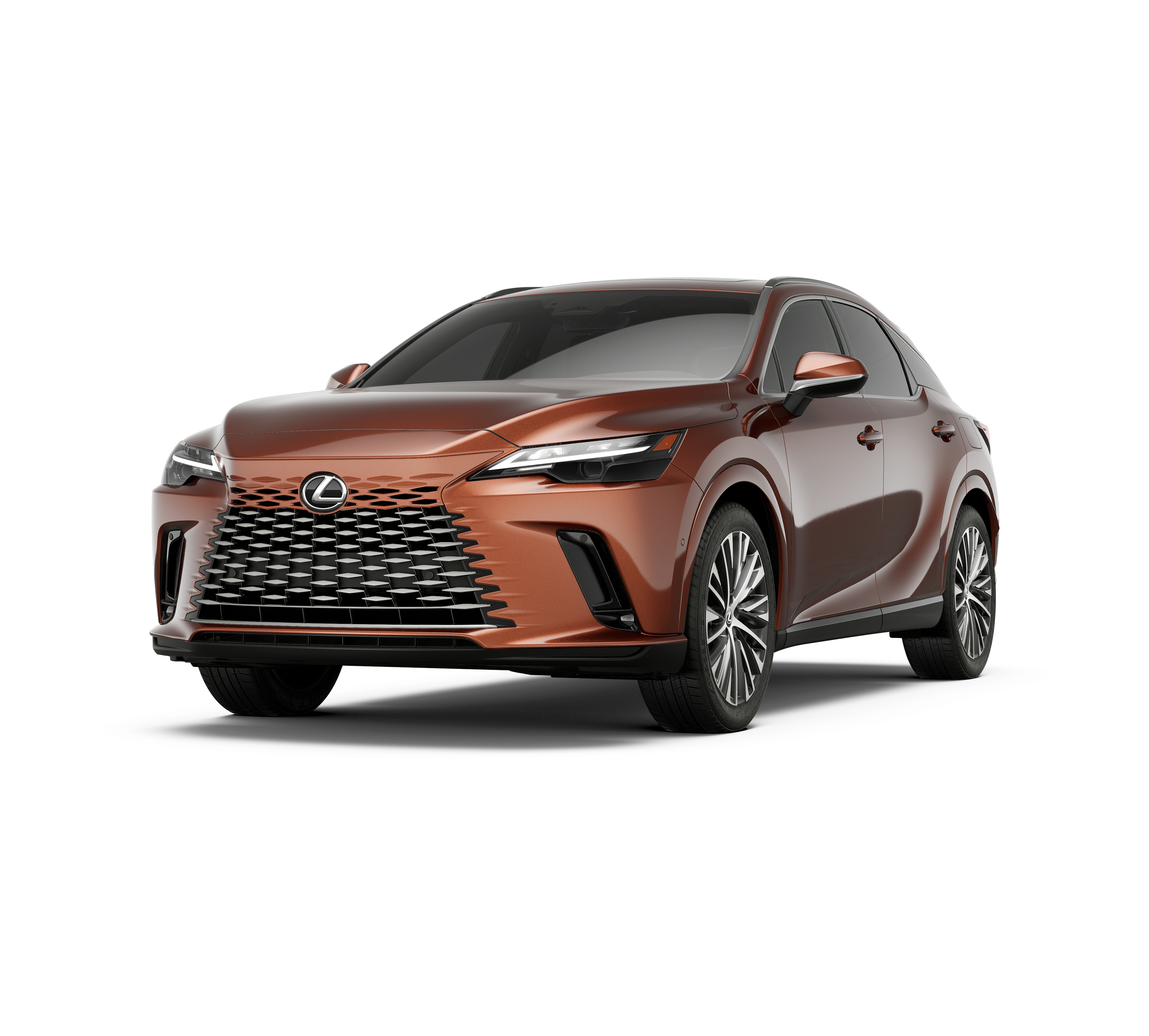 Red (Copper Crest) 2026 Lexus RX Hybrid SUV / Crossover All-Wheel Drive 