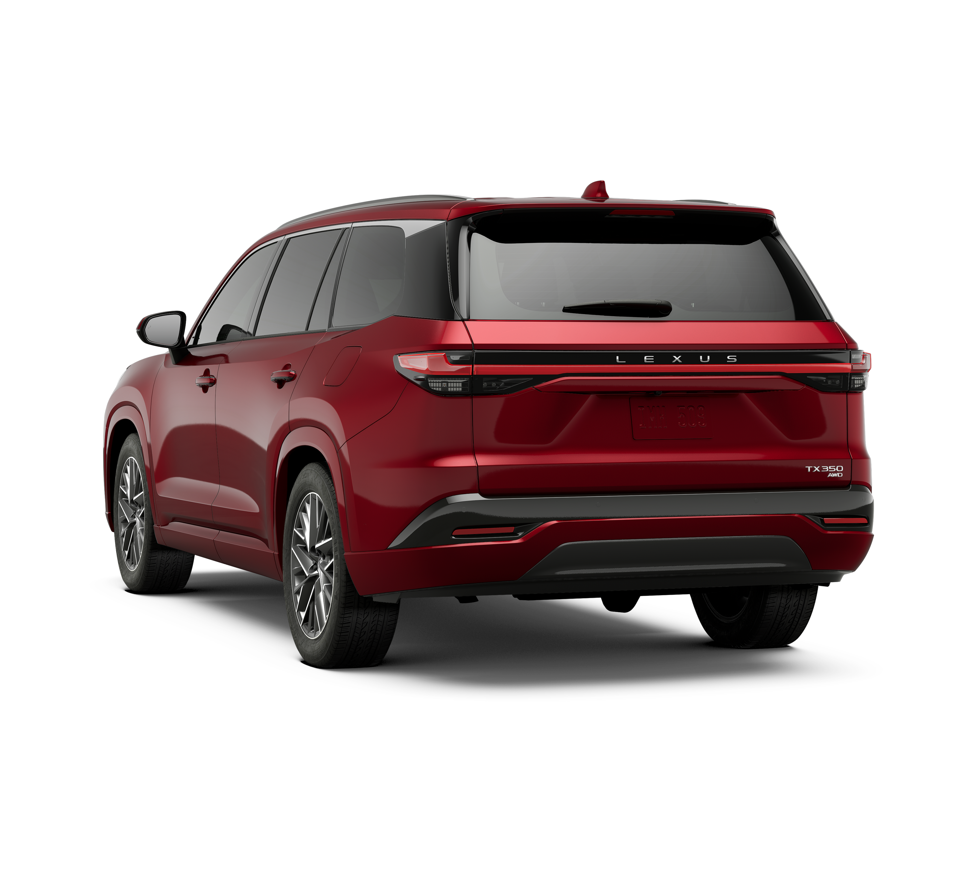 New 2026 Matador Red Mica Lexus  350 PREMIUM AWD image 3