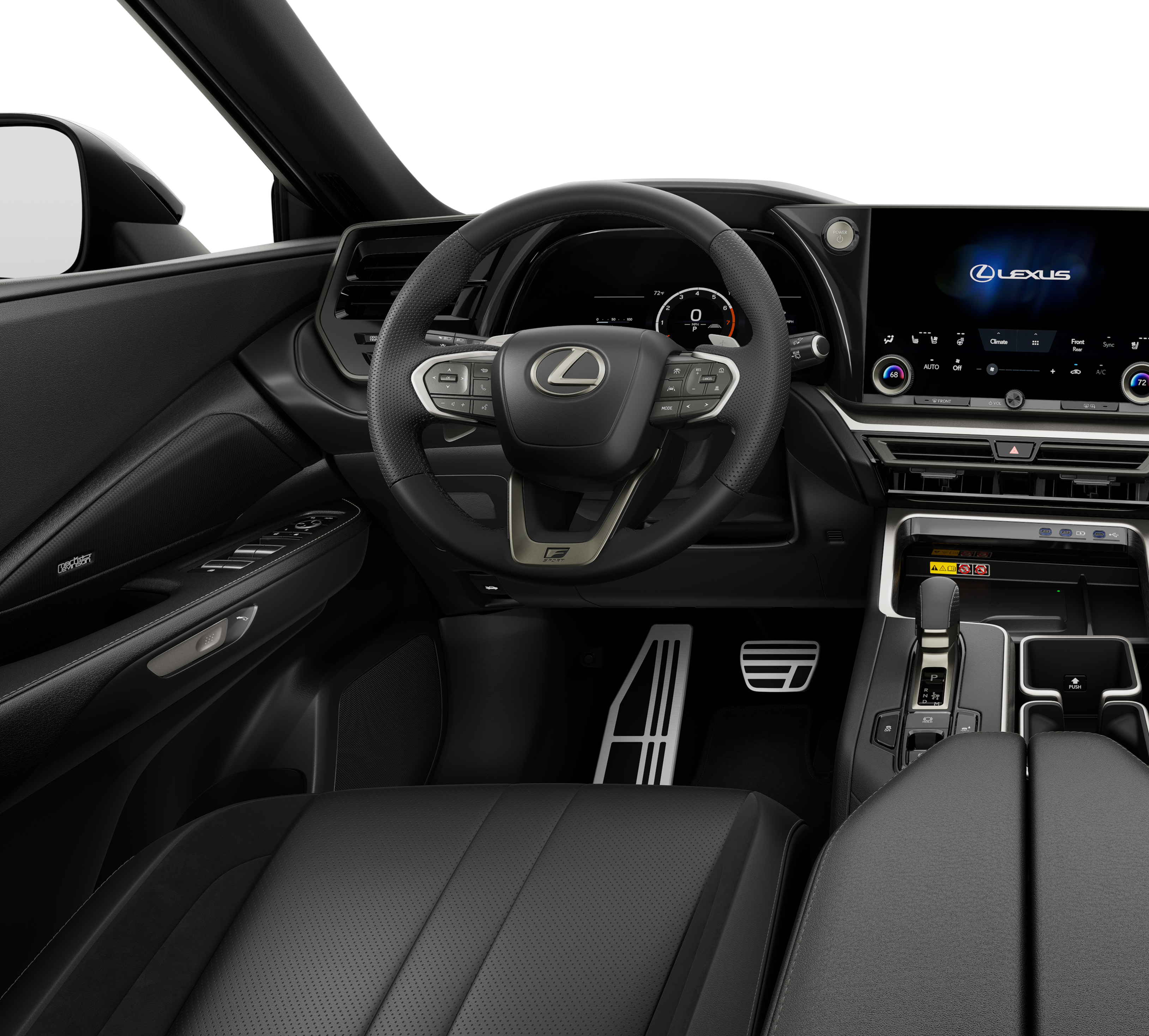New 2026 Wind Chill Pearl Lexus TX 500h F SPORT PERFORMANCE LUXURY AWD image 6