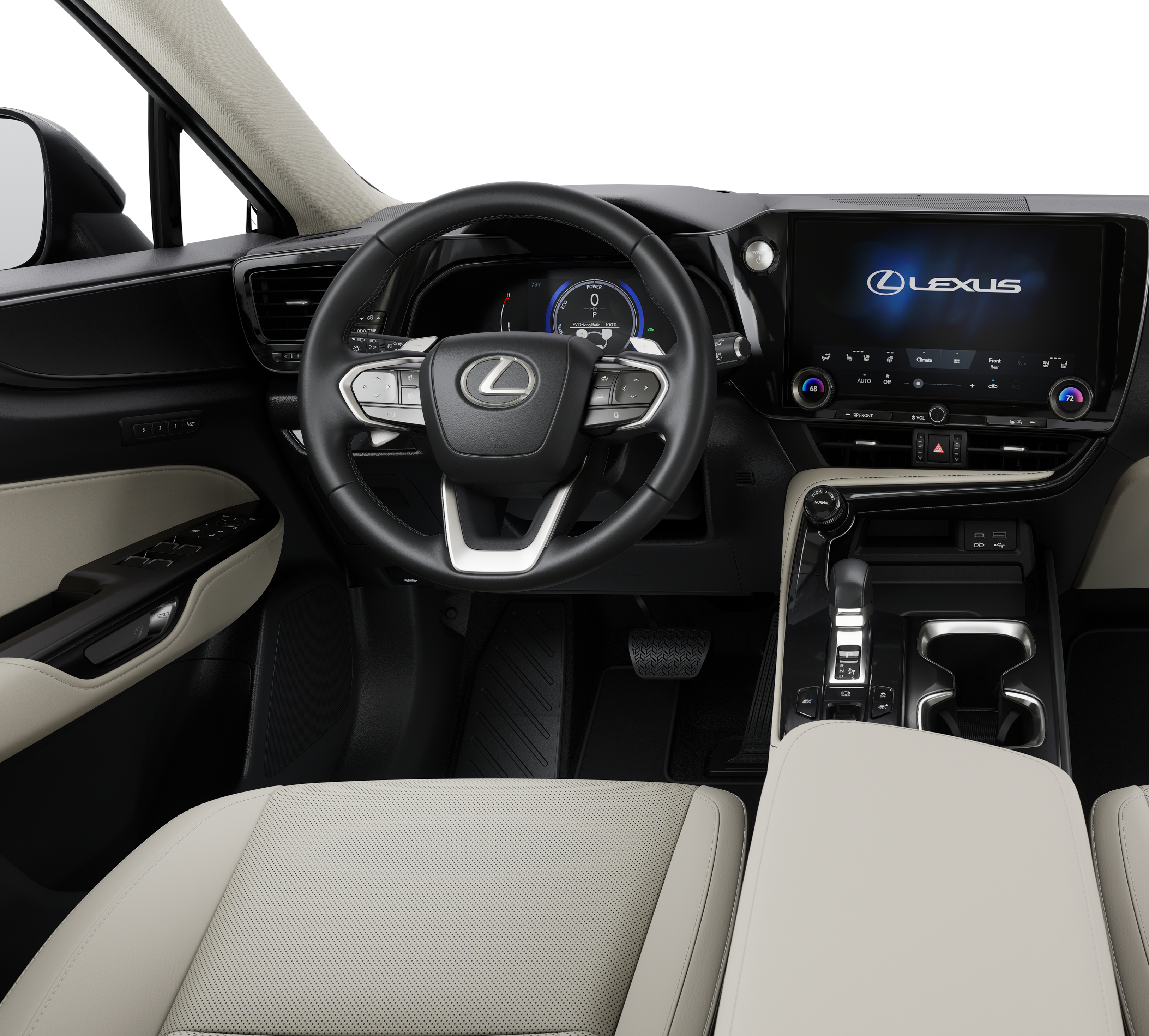 New 2026 Nori Green Pearl Lexus NX 350h LUXURY AWD image 6