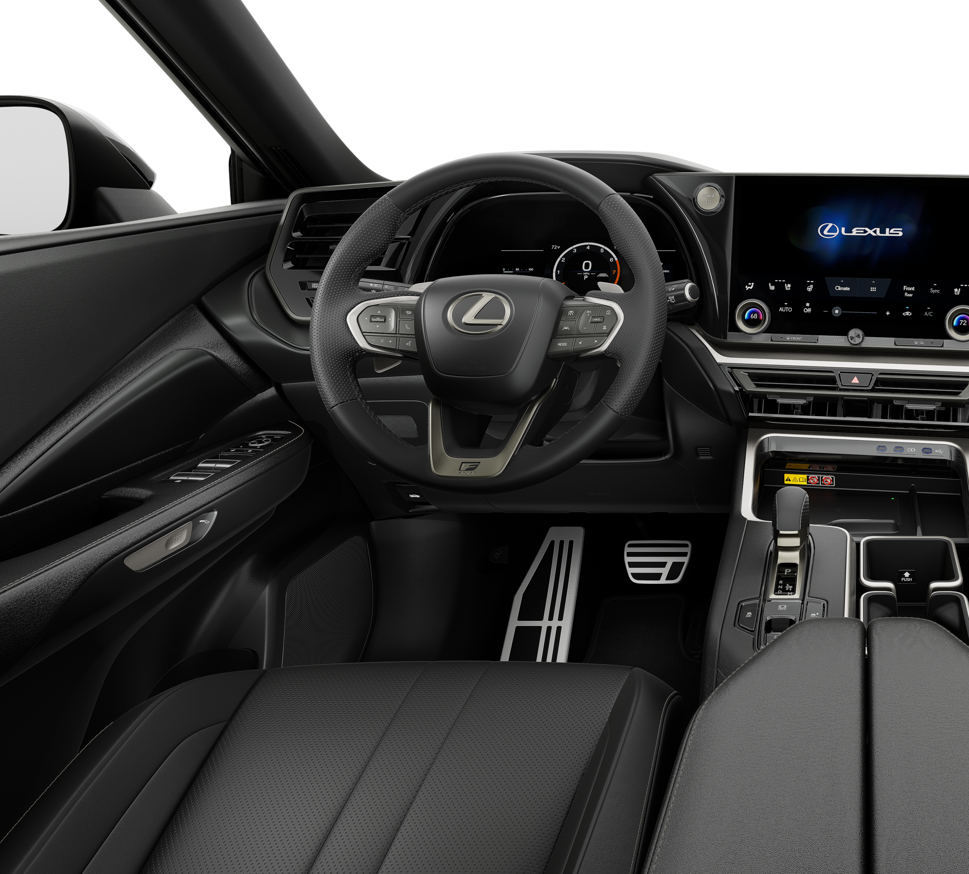 New 2026 Wind Chill Pearl Lexus TX 500h F SPORT PERFORMANCE PREMIUM AWD image 6