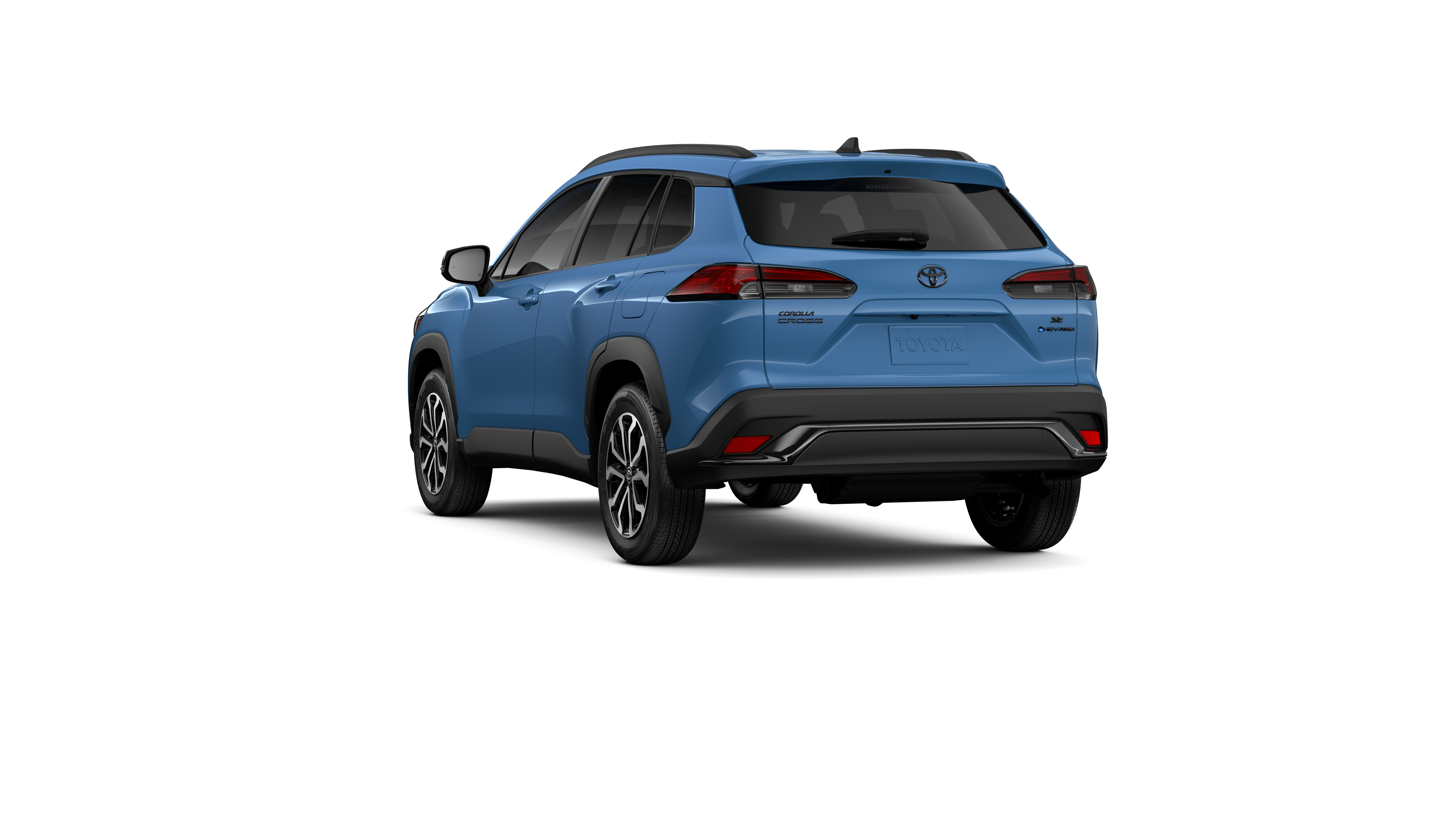 New 2026 Cavalry Blue Toyota Hybrid SE image 4