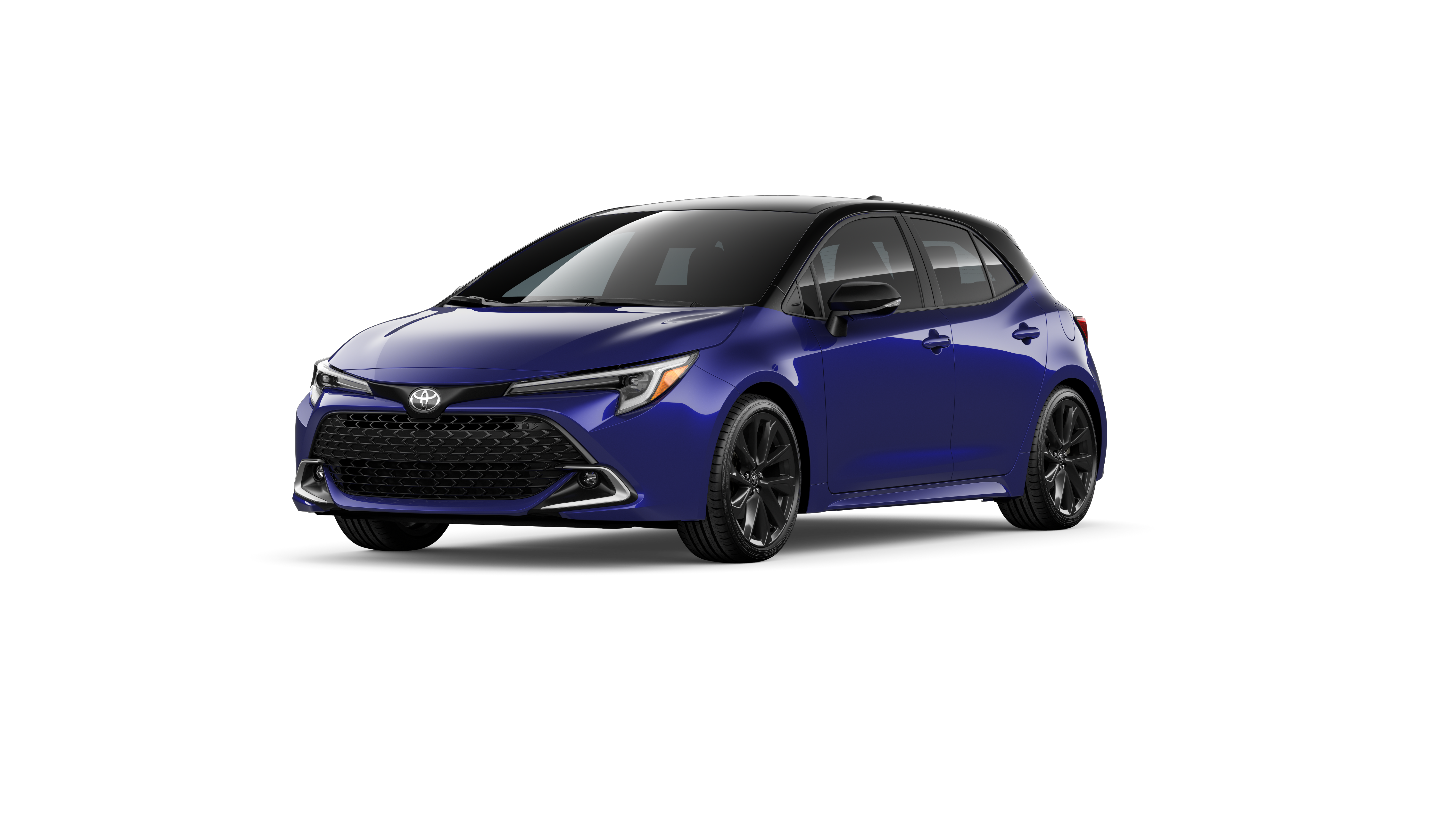 Blue Crush Metallic with Midnight Black Metallic r 2026 Toyota Corolla Hatchback Hatchback Front-Wheel Drive 