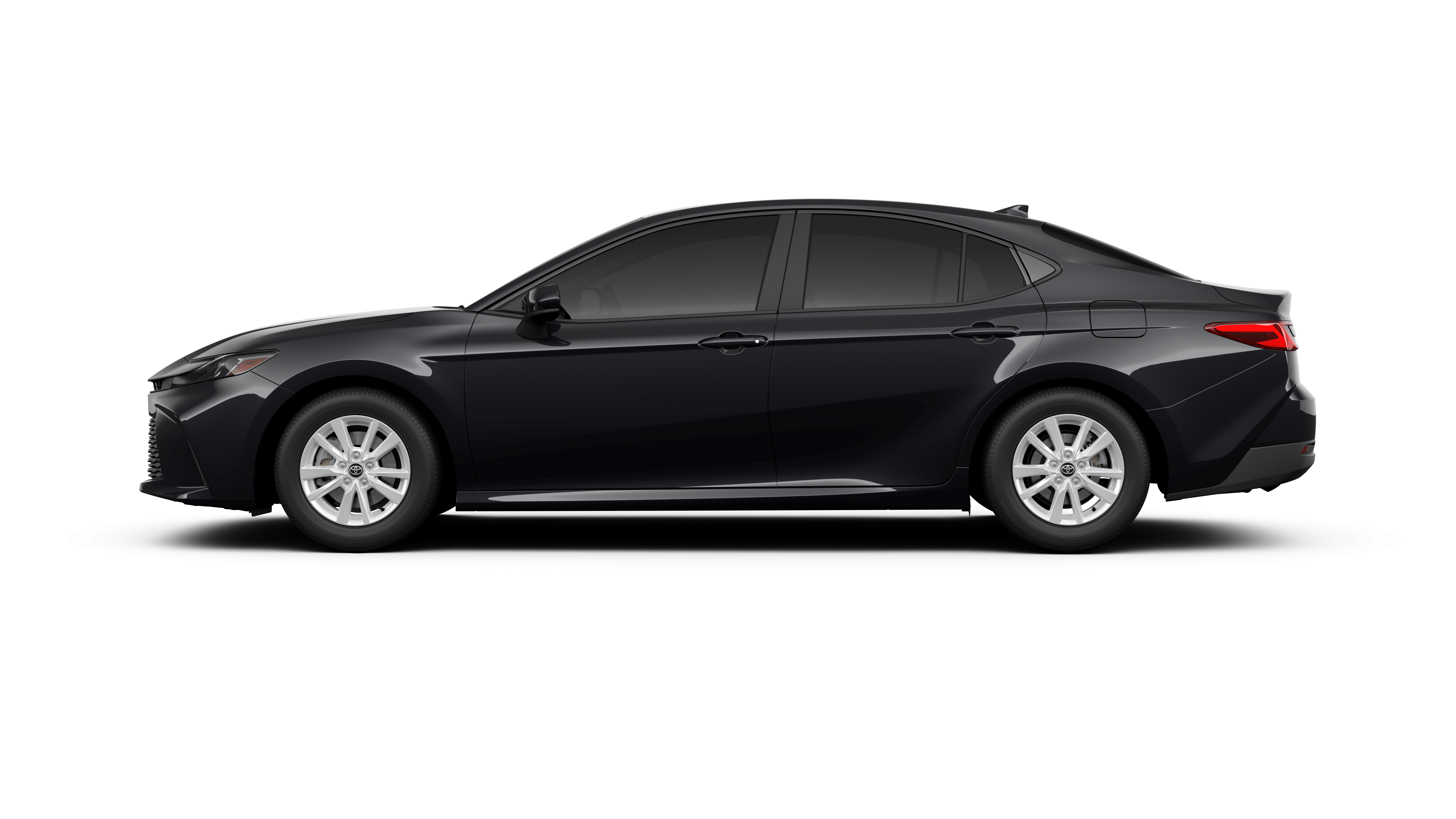 New 2026 Midnight Black Metallic Toyota LE image 3
