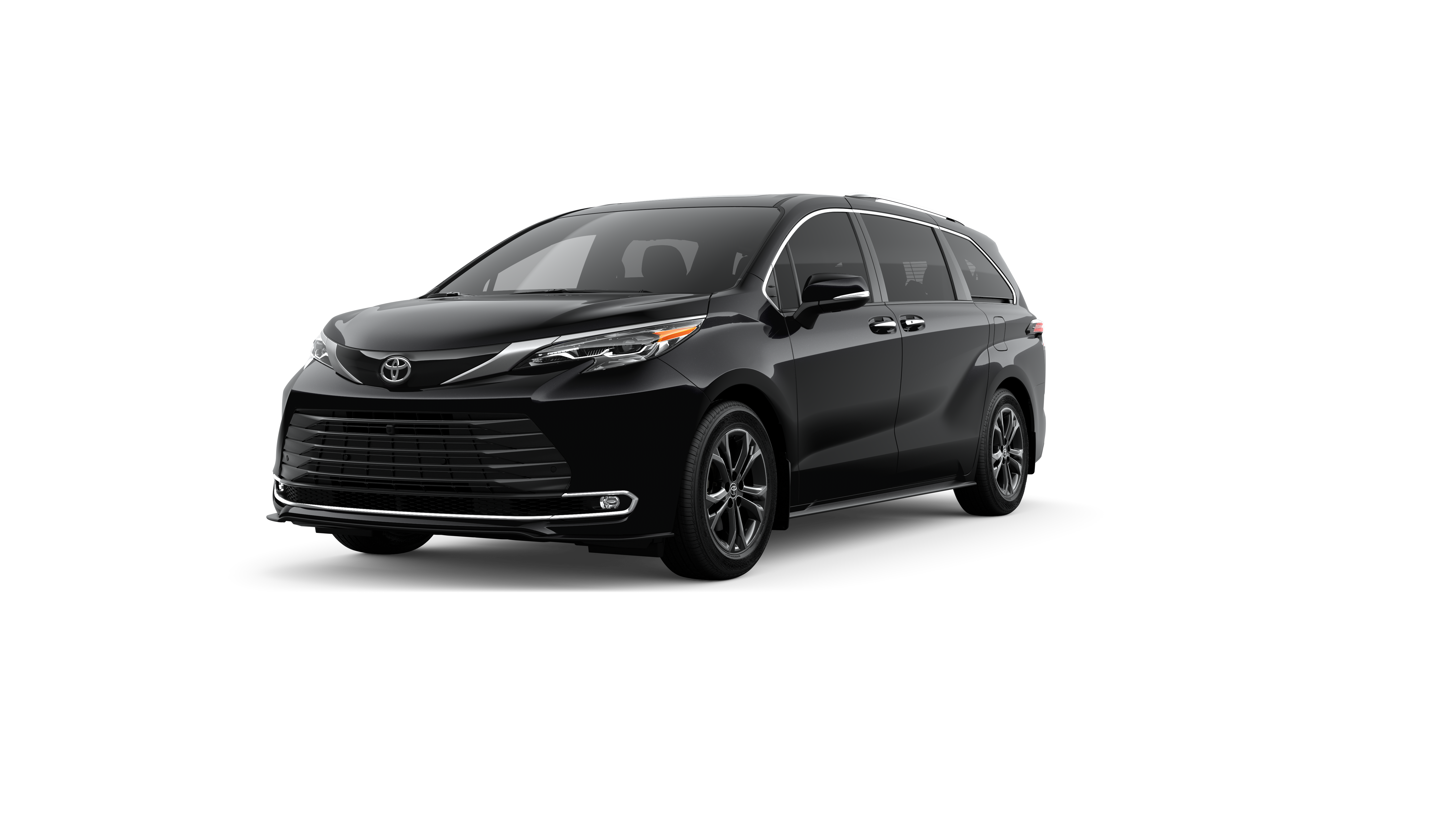 Midnight Black Metallic 2026 Toyota Sienna Minivan All-Wheel Drive 