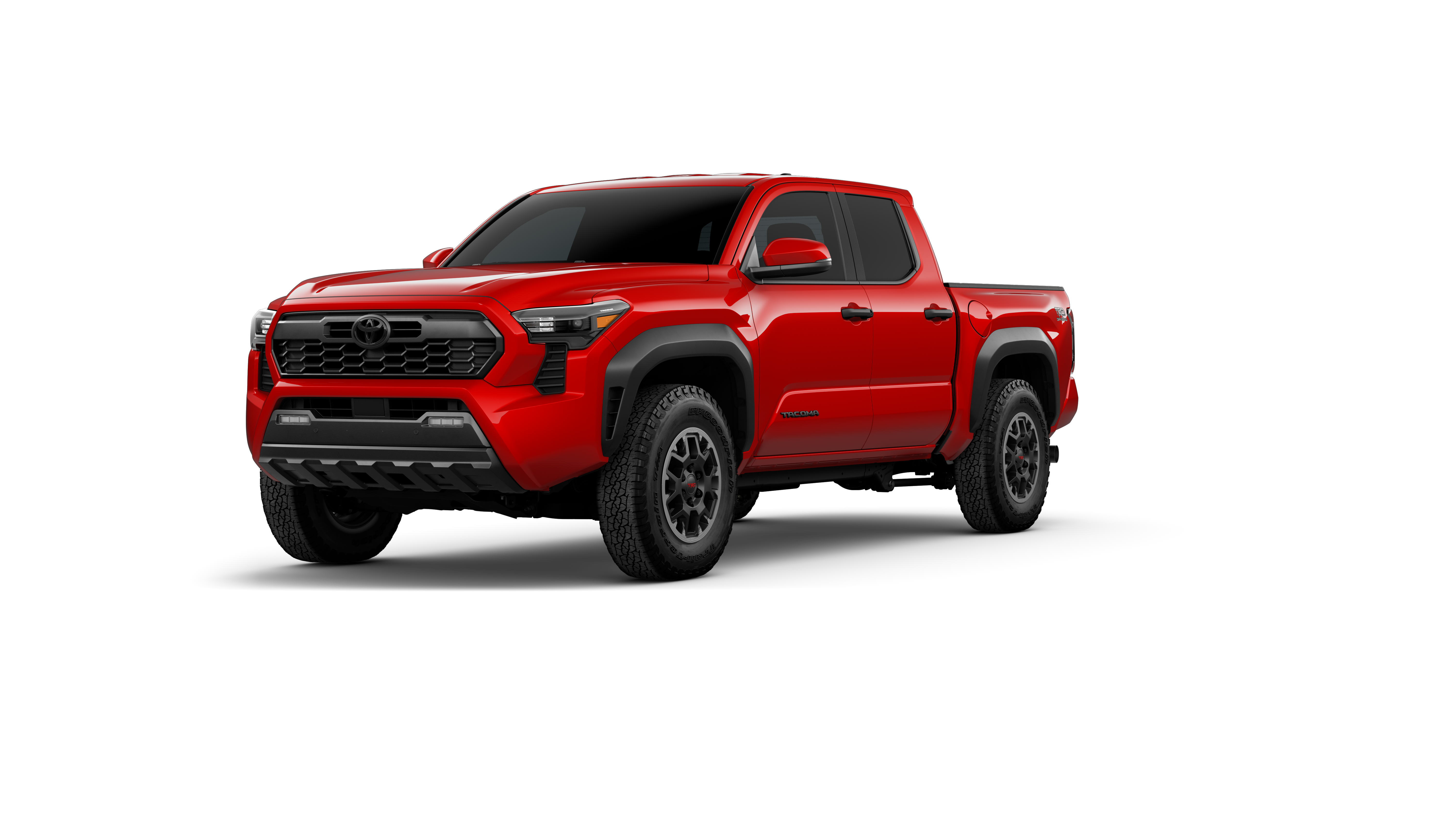 Supersonic Red 2026 Toyota Tacoma Pickup Truck Four-Wheel Drive Manual