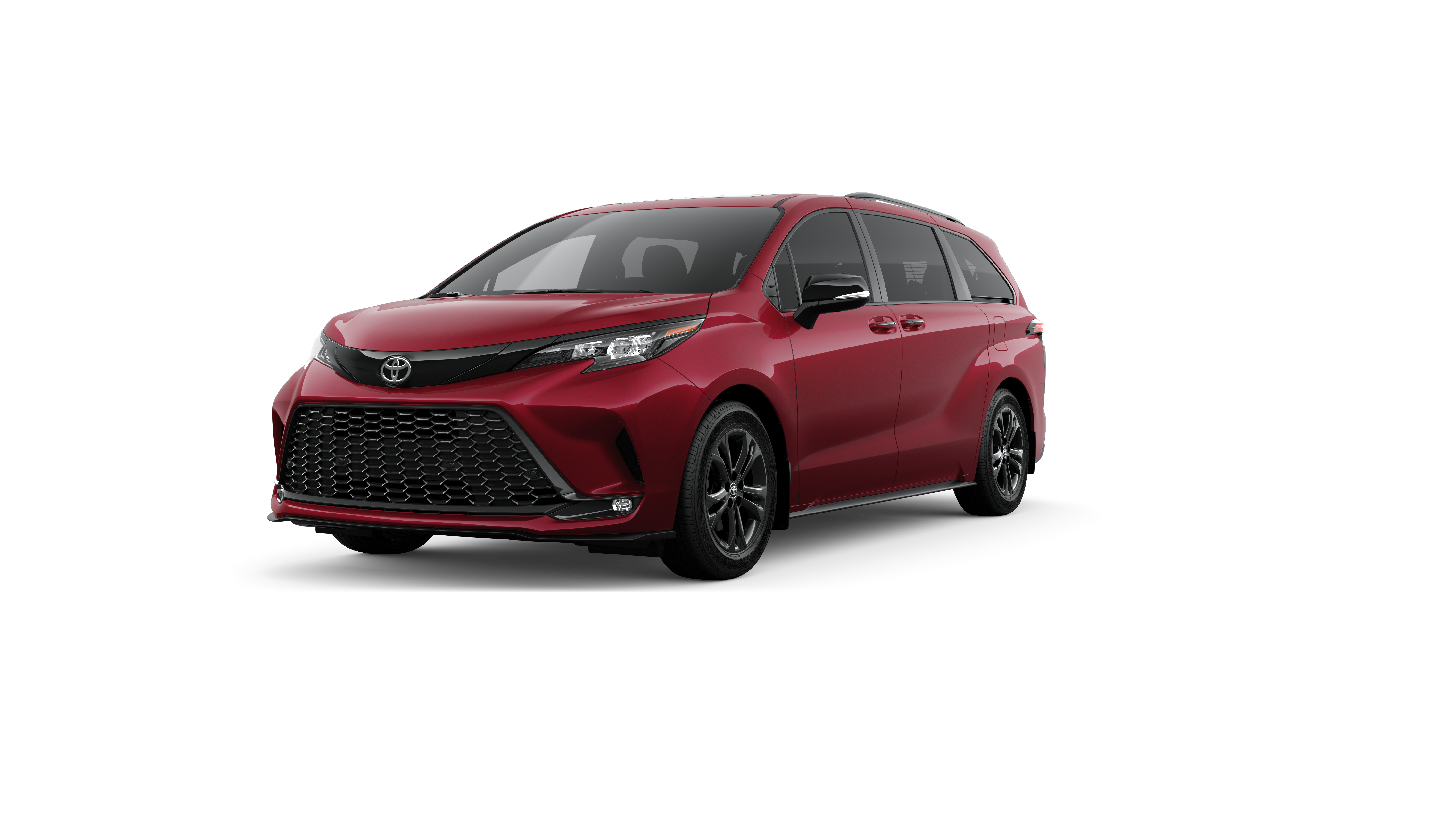 Red (Ruby Flare Pearl) 2026 Toyota Sienna Minivan All-Wheel Drive 
