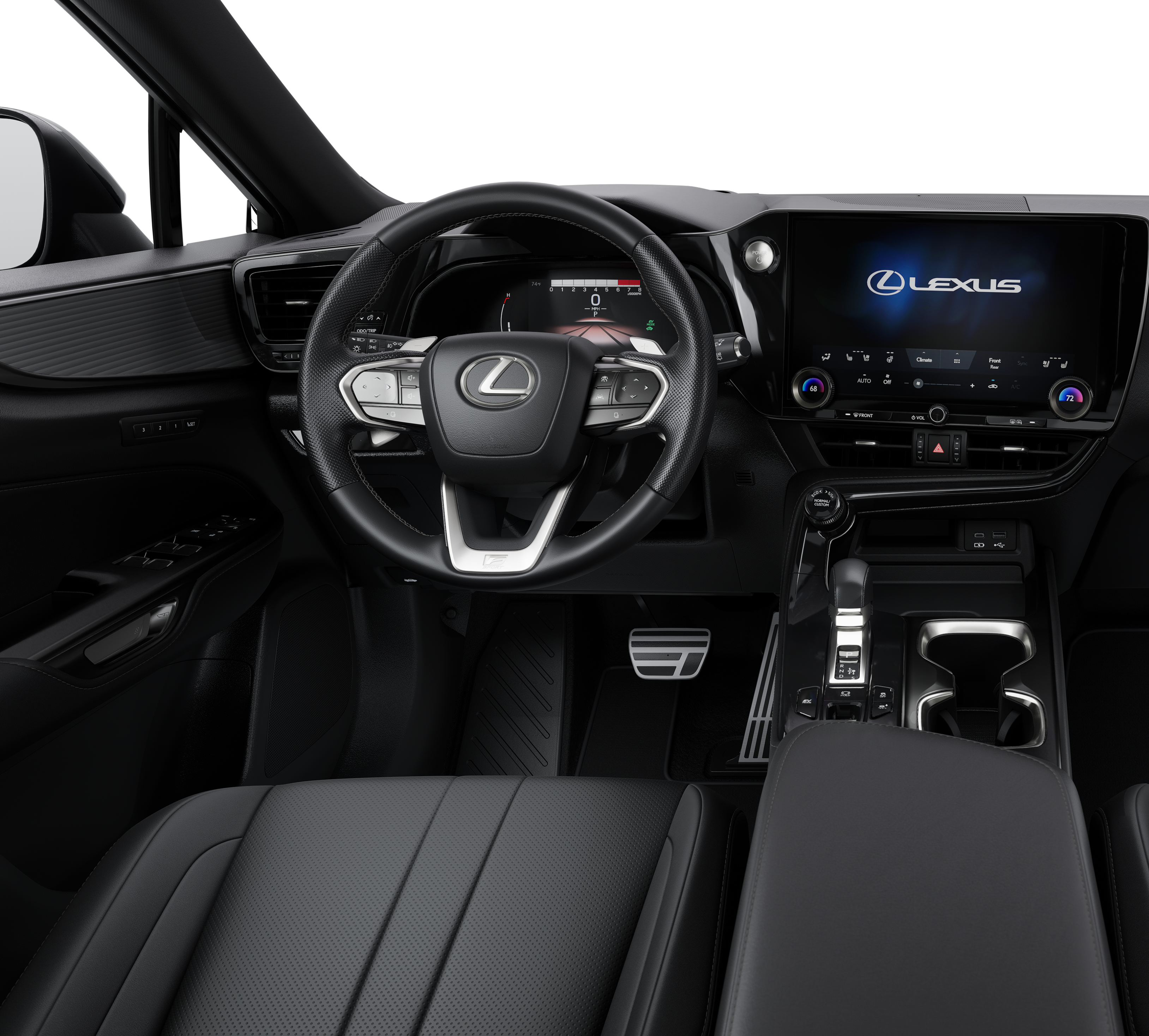 New 2026 Caviar Lexus NX 350h F SPORT HANDLING AWD image 6
